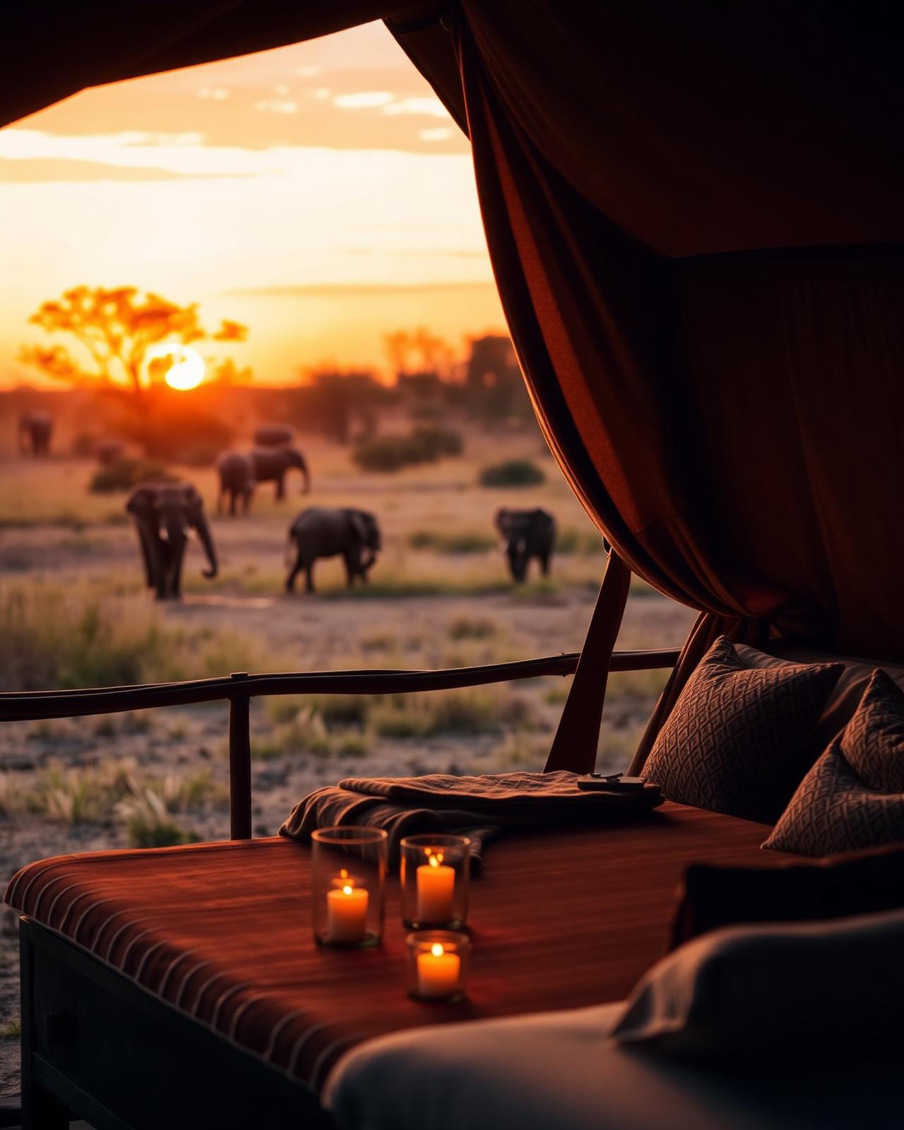 Safari Privativo no Okavango em Botswana